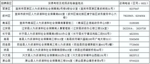 宜賓市人力資源和社會保障局2020年關于面向農民工公開考試招聘鄉鎮事業單位工作人員的公告